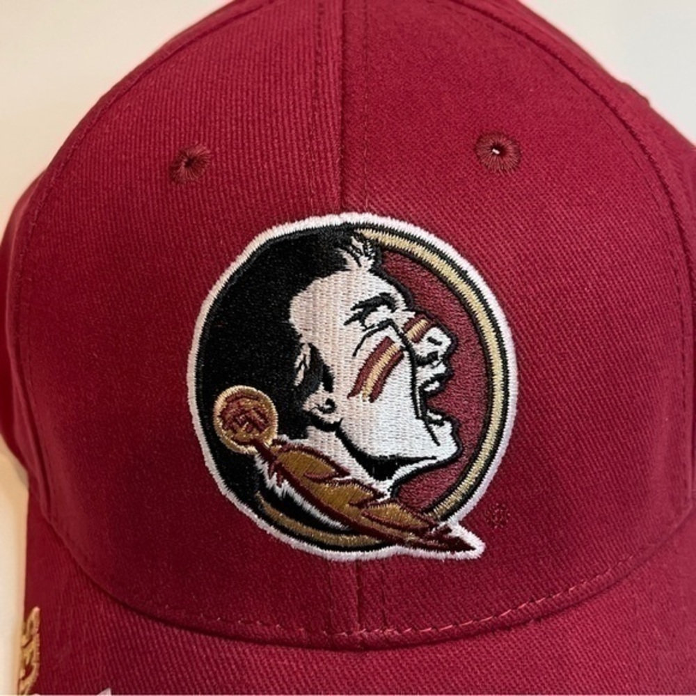 Florida State Seminoles Russell Garnet Red NCAA Endless Adjustable Hat Cap NWT - Picture 4 of 15